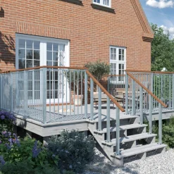 Discount Plus 4 TRIN TERRASSETRAPPE 1200 X 710 MM
