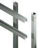 Plus ARTURA STÅLRAMME GALVANISERET LOOK 90 X 135 CM
