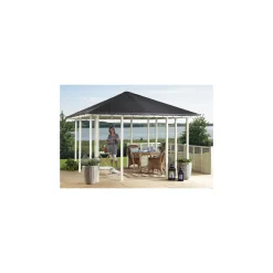 Best Plus ÅBEN NATUR/SORT PAVILLON 9,85 M2