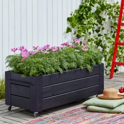 Clearance Plus BLOMSTERKASSE SORT 45 X 50 X 120 CM