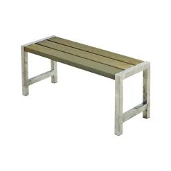 Sale Plus CAFE BÆNK GRÅBRUN 127 CM