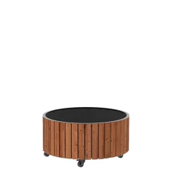 New Plus CIRCLE PLANTEKASSE GYLDENBRUN 35 X 70 X 70 CM
