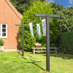 Plus CLASSIC TØRRESTATIV SORT NÅLETRÆ