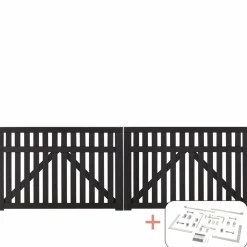 New Plus COUNTRY LÅGE FUNGICIDBEHANDLET OG GRUNDMALET SORT 300 X 98 CM