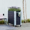 Best Plus CUBIC BLOMSTERKASSE SORT 50 X 90 X 120 CM