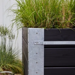 Discount Plus CUBIC BLOMSTERKASSE SORT 50 X 70 X 120 CM