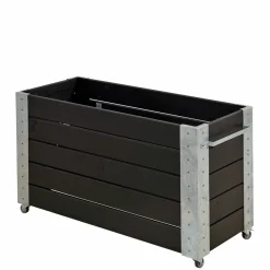 Discount Plus CUBIC BLOMSTERKASSE SORT 50 X 70 X 120 CM