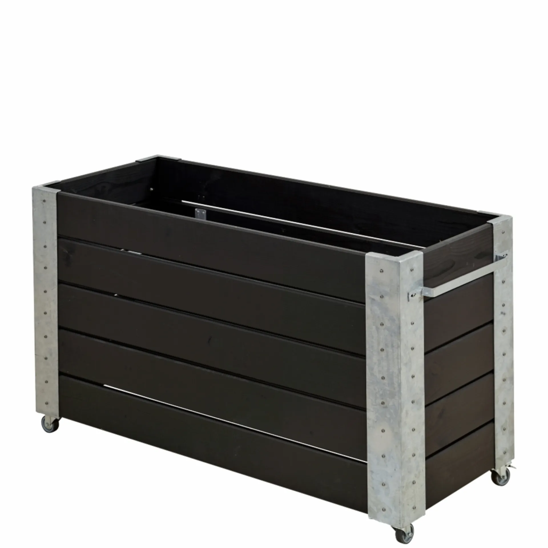 Discount Plus CUBIC BLOMSTERKASSE SORT 50 X 70 X 120 CM