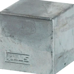 Discount Plus CUBIC STOLPEHAT STÅL GRÅ 71 X 71 MM