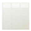 Outlet Plus DECORA HEGN FUNGICIDBEHANDLET & GRUNDMALET 2 GANGE HVID 180 X 180 CM