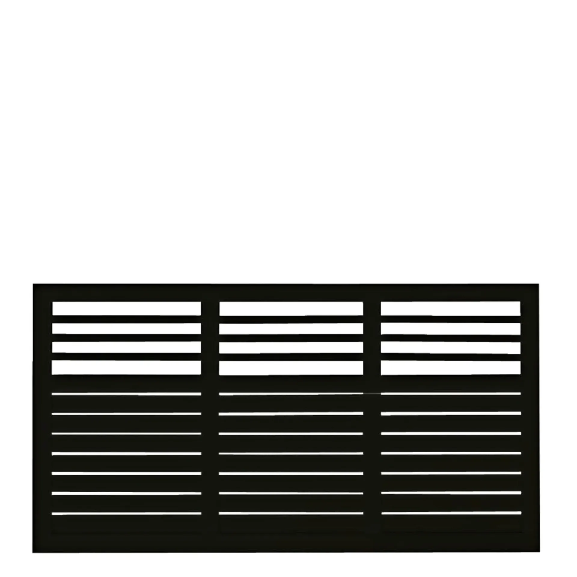 New Plus DECORA HEGN FUNGICIDBEHANDLET & GRUNDMALET 2 GANGE SORT 180 X 95 CM