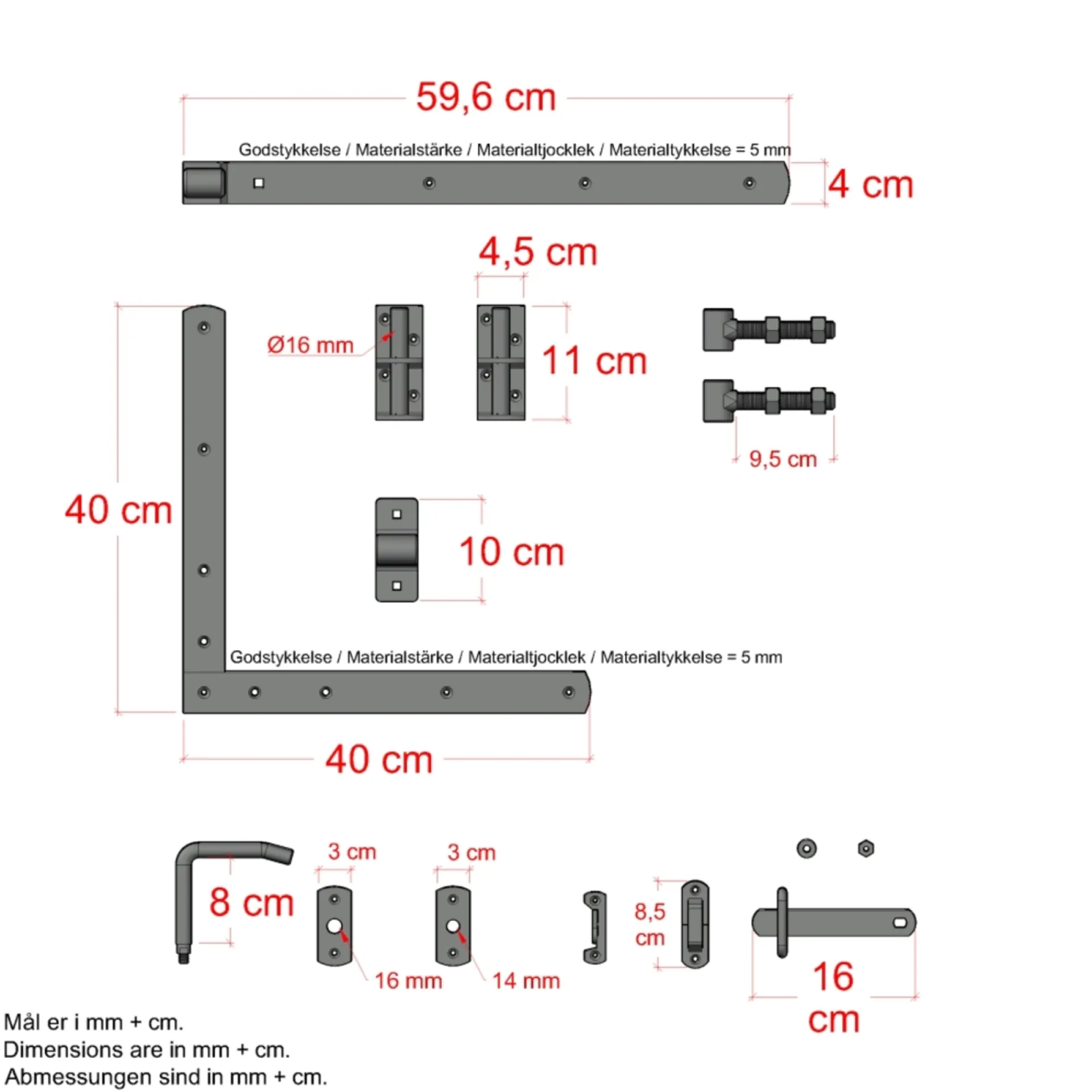 Discount Plus DECORA LÅGE FUNGICIDBEHANDLET OG GRUNDMALET 2 GANGE HVID 100 X 180 CM