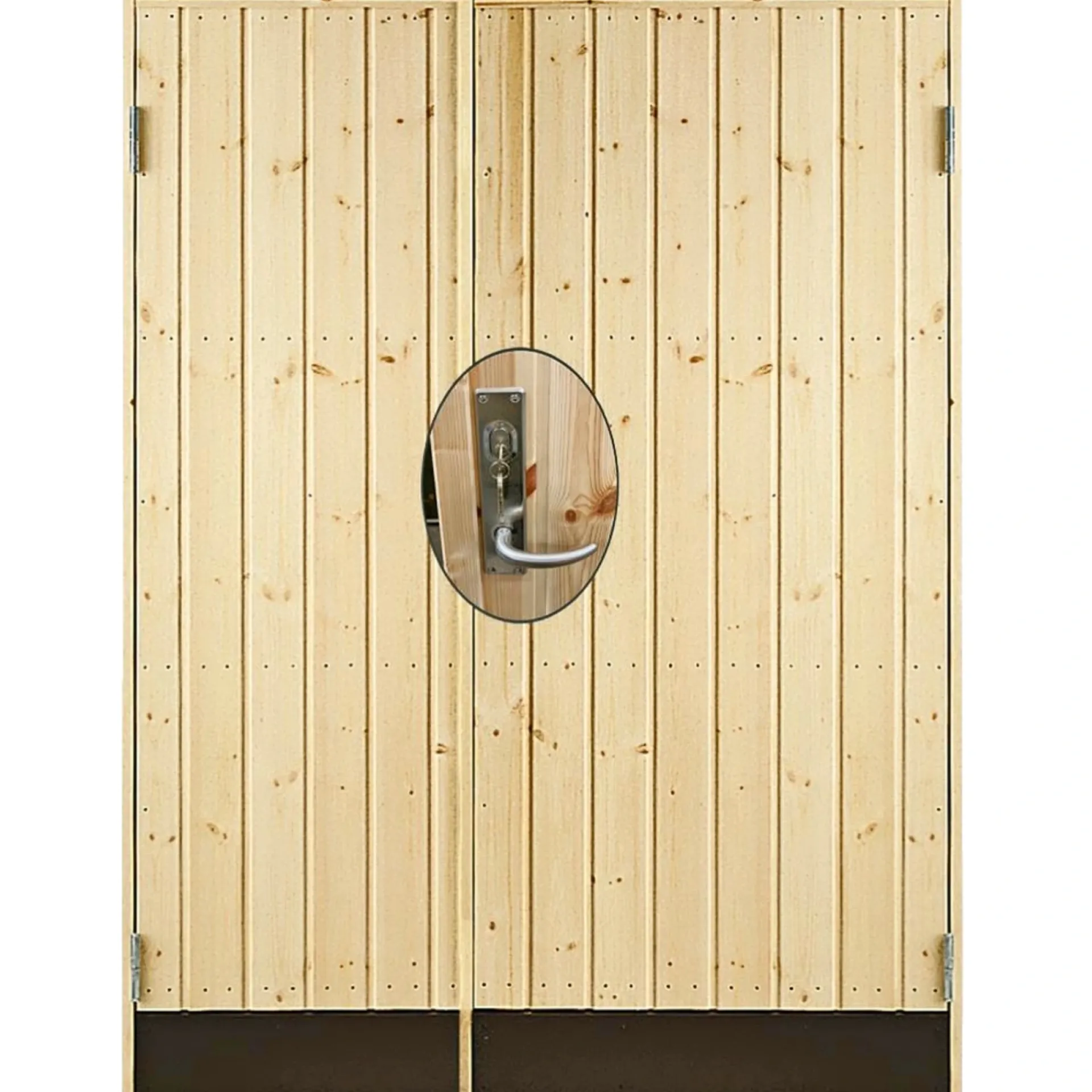 Hot Plus DOBBELT UDHUSDØR 55 X 1278 X 1978 MM HØJRE