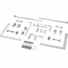 Online Plus DOBBELTLÅGE FUNGICIDBEHANDLET OG GRUNDMALET UMBRAGRÅ 200 X 110 CM
