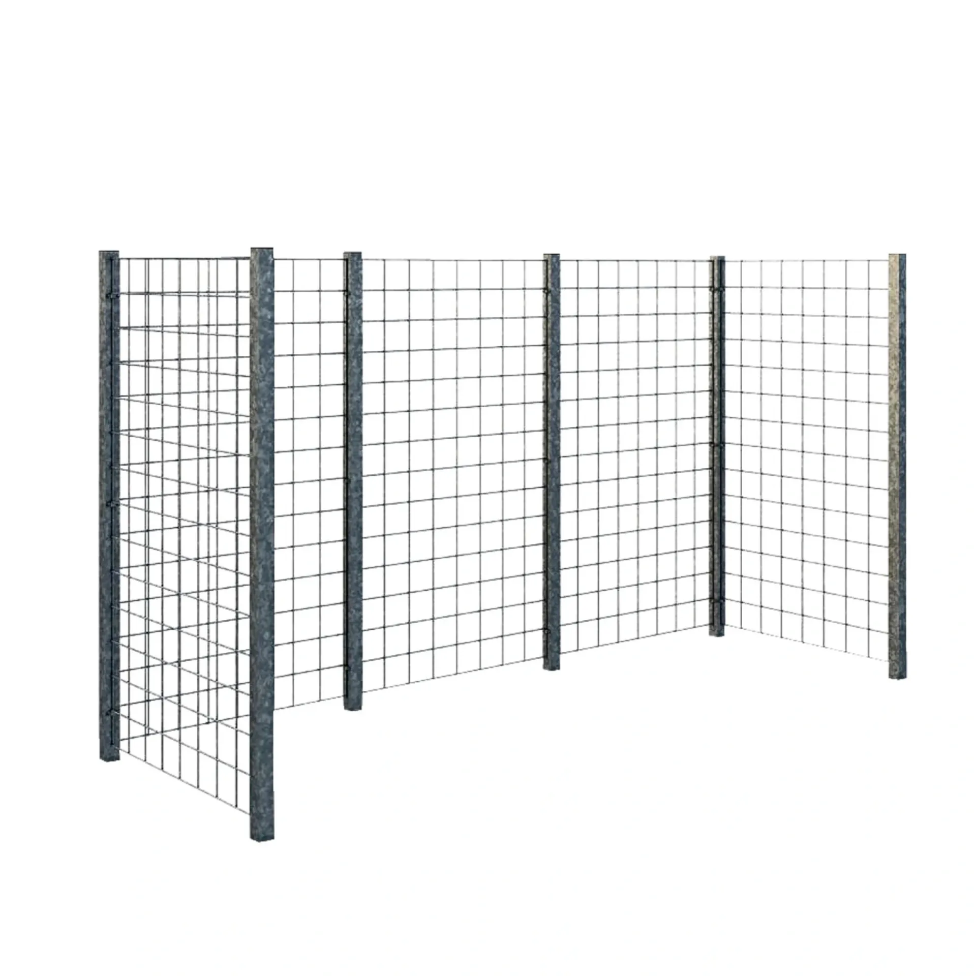 Clearance Plus ESPALIER 3 SPANDE RENOVATIONSSKJUL VARMGALVANISERET STÅL