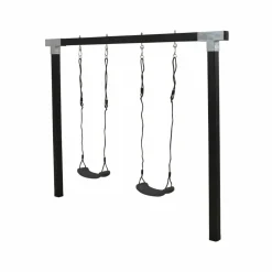 Outlet Plus GYNGESTATIV SORT NÅLETRÆ