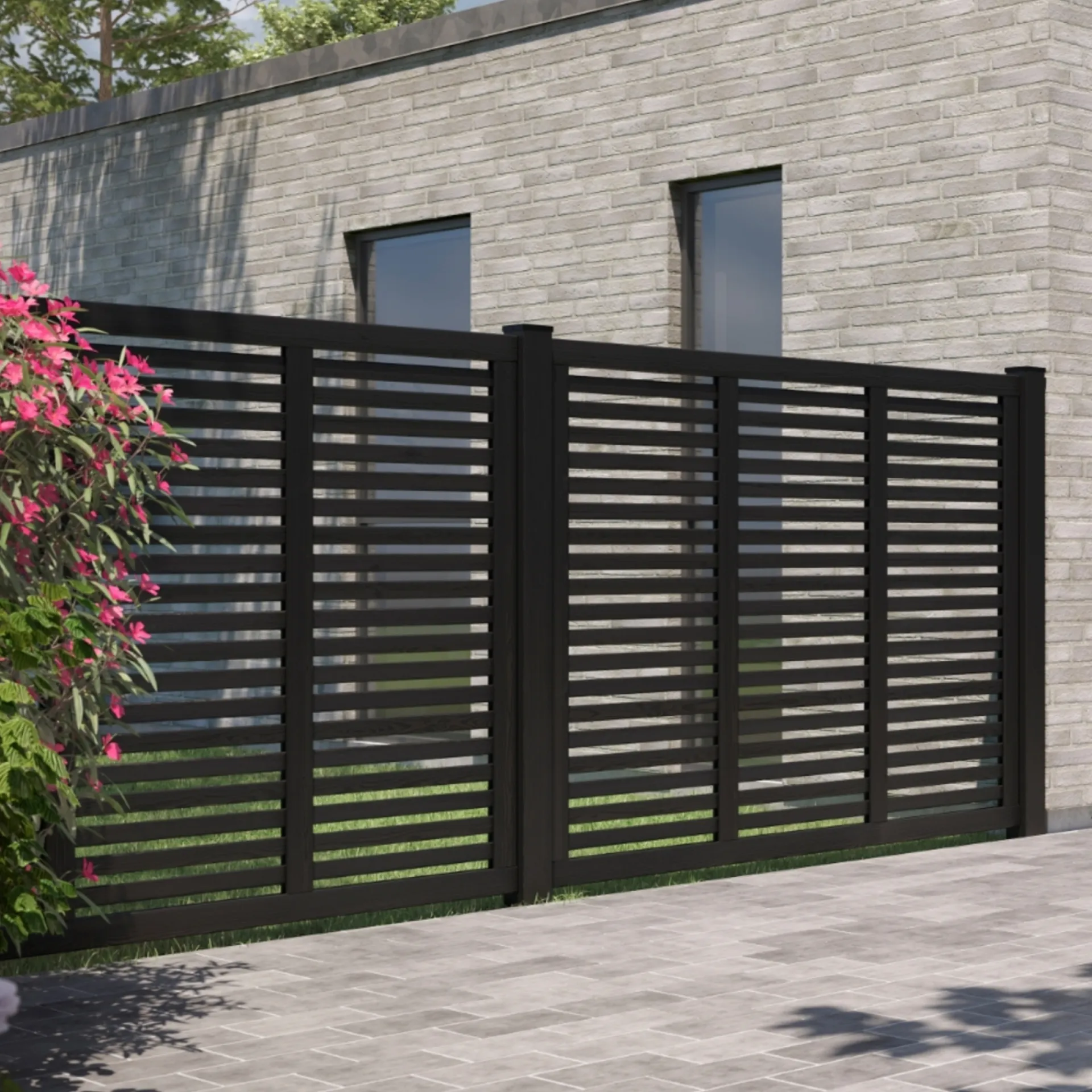 Clearance Plus HEGN FUNGICIDBEHANDLET OG GRUNDMALET SORT 180 X 140 CM