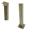 Clearance Plus HJØRNE STÅLSTOLPE VARMGALVANISERET STÅL 4.50 X 4.50 X 103.30 CM