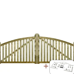 Discount Plus LIGNO LÅGE TRYKIMPRÆGNERET NATUR 300 X 118 CM