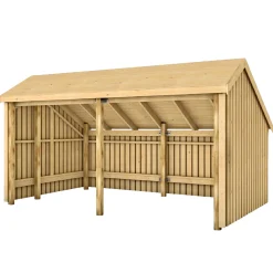 Outlet Plus 2-MODULER ÅBEN INKL. TAGPAP/ALULISTER MULTIHAVEHUS 10,5 M2