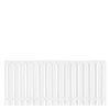 Outlet Plus NAGANO HEGN FUNGICIDBEHANDLET & GRUNDMALET 2 GANGE HVID 180 X 80 CM