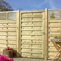 Outlet Plus NEWLINE TRÆHEGN TRYKIMPRÆGNERET NATUR 180 X 180 CM