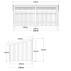 New Plus NORDIC 2-MODUL STANDARD MULTIHAVEHUS 9,5 M²