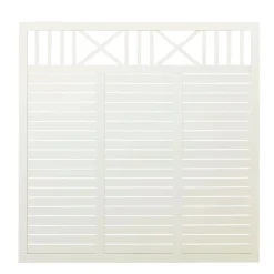 Best Plus NOSTALGI HEGN FUNGICIDBEHANDLET & GRUNDMALET 2 GANGE HVID 180 X 180 CM