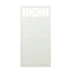 Clearance Plus NOSTALGI HEGN FUNGICIDBEHANDLET & GRUNDMALET 2 GANGE HVID 90 X 180 CM