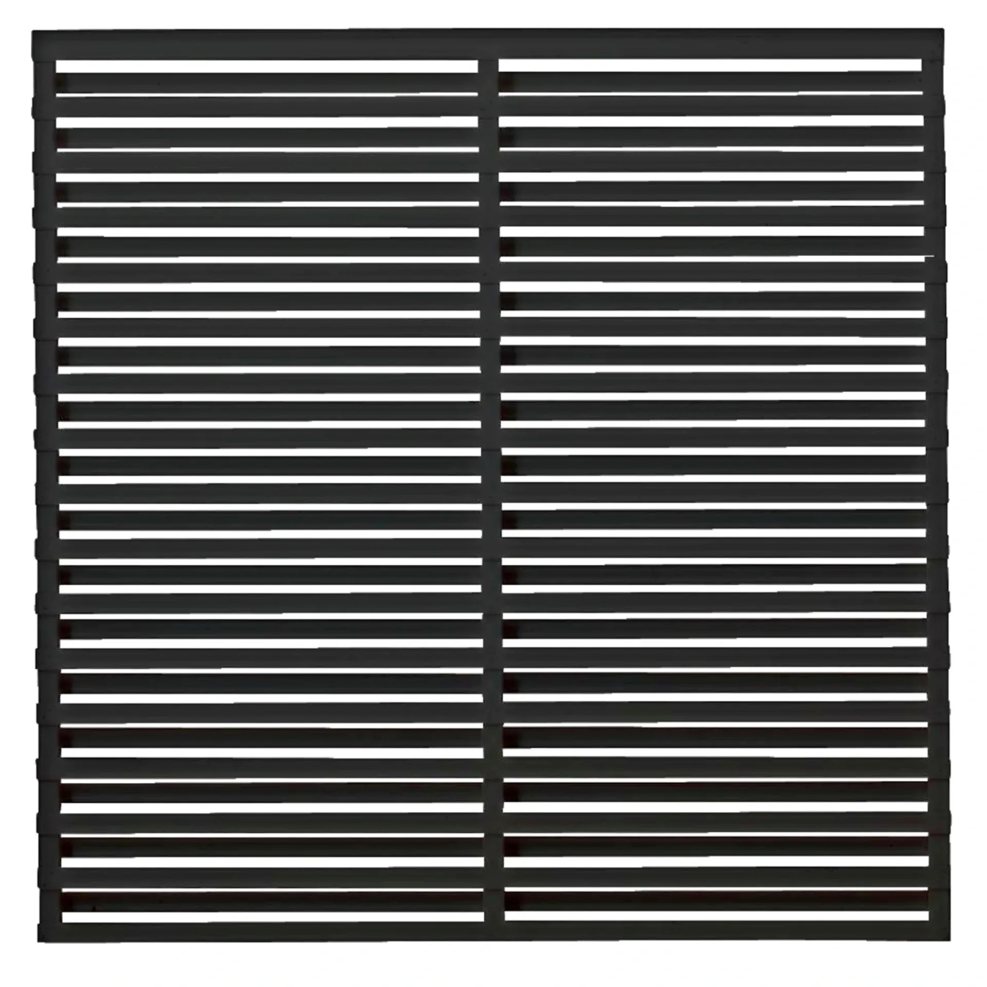 Best Plus OSAKA TRÆHEGN FUNGICIDBEHANDLET OG GRUNDMALET SORT 180 X 180 CM