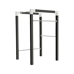 Hot Plus OUTDOOR FITNESSSTATIV 220 X 138 X 138 CM SORT
