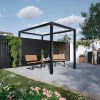 Hot Plus PERGOLA 208 X 198 X 268 CM SORT