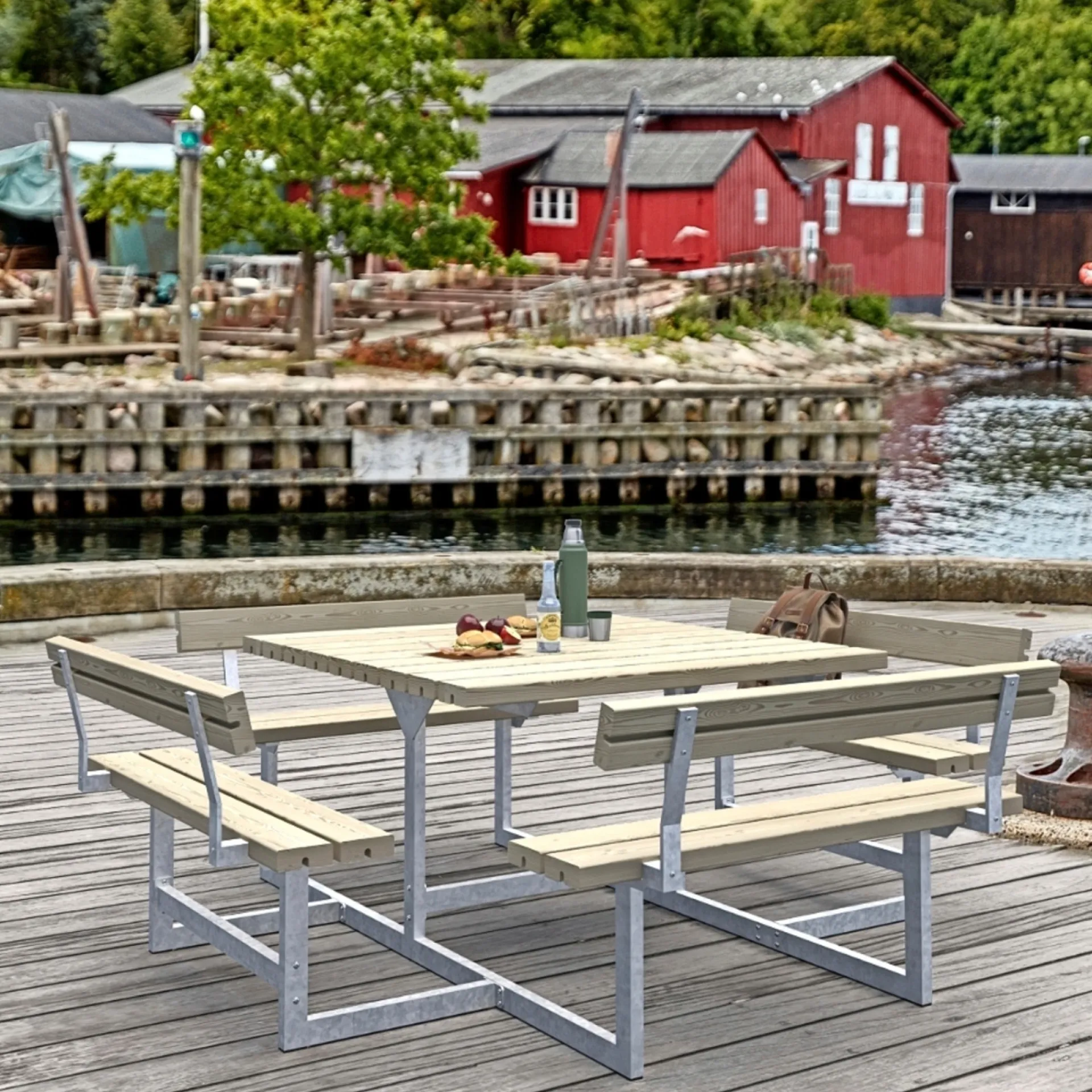 Hot Plus PICNIC BORDBÆNKESÆT NATUR