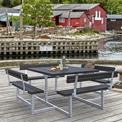 Online Plus PICNIC BORDBÆNKESÆT SORT
