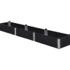 Online Plus PIPE HØJBED SORT 36 X 80 X 400 CM
