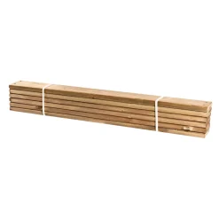 Hot Plus PIPE PLANKE HØJBED NATUR 12 X 28 X 120 CM