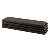 Hot Plus PIPE PLANKE HØJBED SKIFFERGRÅ/SORT 18 X 2.50 X 60 CM