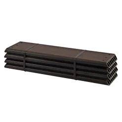 Hot Plus PIPE PLANKE HØJBED SKIFFERGRÅ/SORT 18 X 2.50 X 60 CM