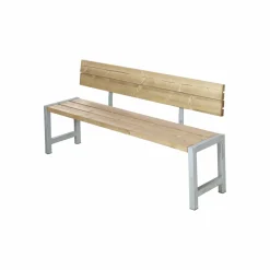 Clearance Plus PLANKEBÆNK GYLDENBRUN 176 CM