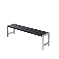 New Plus PLANKEBÆNK SORT 176 CM