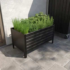 Sale Plus PLANTEKASSE SORT 46.50 X 46 X 83 CM