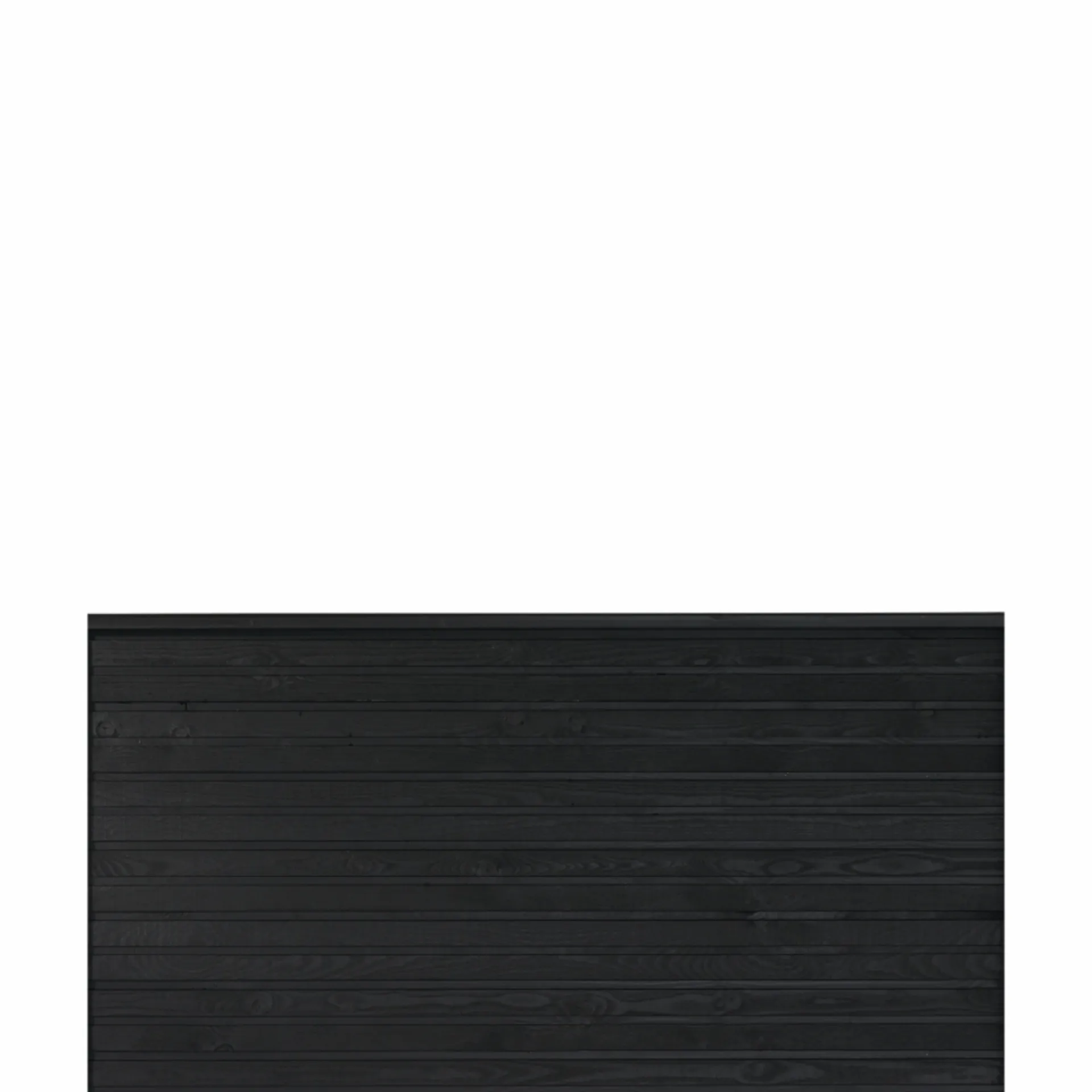 Outlet Plus PROFILHEGN TRYKIMPRÆGNERET OG GRUNDMALET SORT 174 X 91 CM