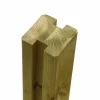 Outlet Plus PROFILSTOLPE M/2 SPOR TRYKIMPRÆGNERET NTR KLASSE A NATUR 9 X 9 X 268 CM