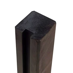 Best Plus PROFILSTOLPE M/1 SPOR TRYKIMP. GRUNDMALET SORT 9 X 9 X 268 CM