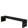 Online Plus RUSTIK TRALLEBÆNK SORT 218 CM