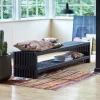 Hot Plus RUSTIK TRALLEBÆNK SORT 218 CM