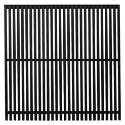 Online Plus SENDAI TRÆHEGN FUNGICIDBEHANDLET OG GRUNDMALET SORT 180 X 180 CM