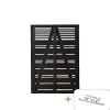 Outlet Plus SILENCE LÅGE FUNGICIDBEHANDLET OG GRUNDMALET SORT 100 X 140 CM