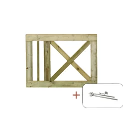 Clearance Plus SLOT LÅGE TRYKIMPRÆGNERET NATUR 100 X 75 CM