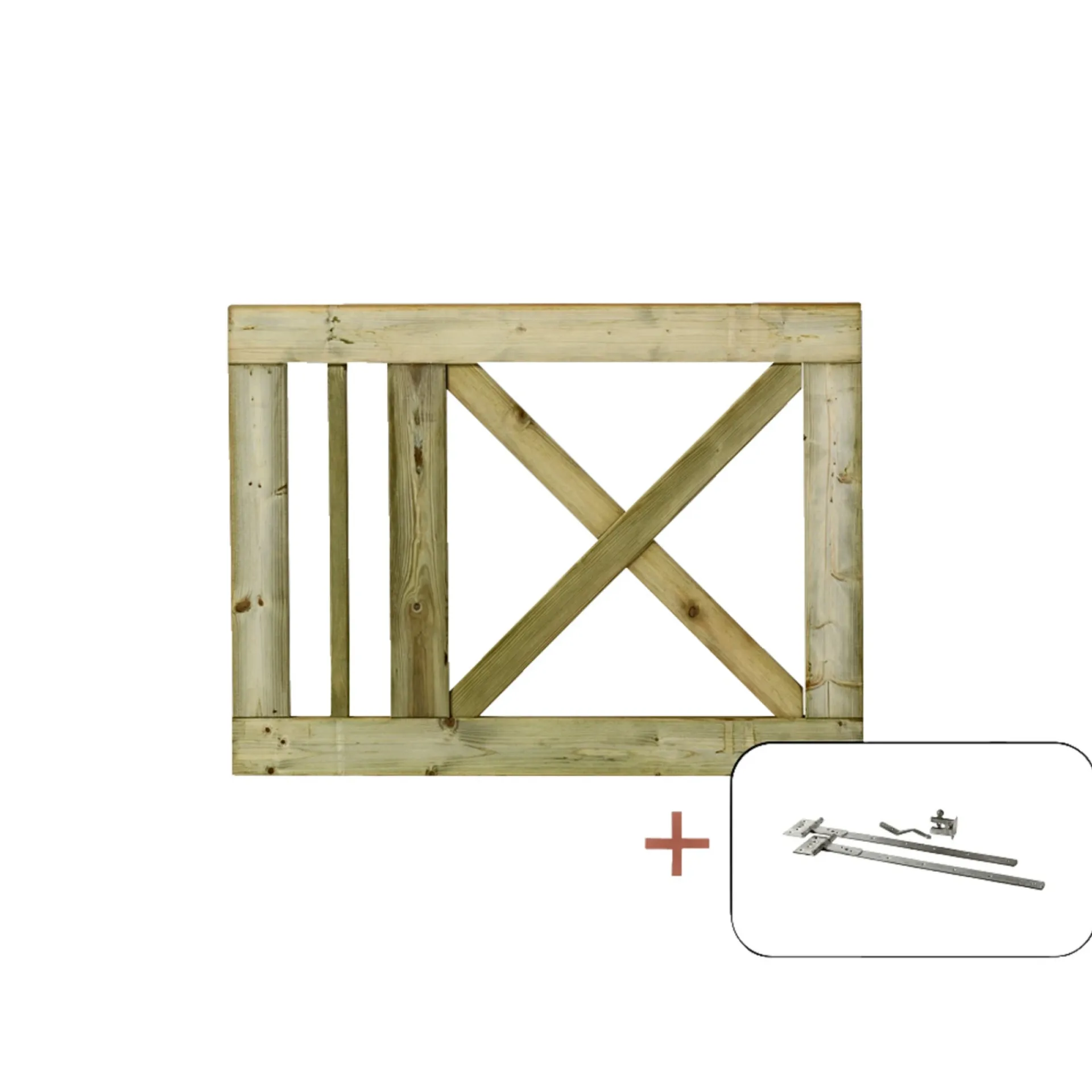 Clearance Plus SLOT LÅGE TRYKIMPRÆGNERET NATUR 100 X 75 CM